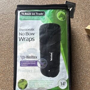 Back on track no bow wraps